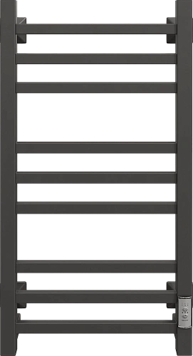 Полотенцесушитель электрический EWRIKA Пенелопа КВ 80х40, черный 538296 Полотенцесушитель электрический EWRIKA Пенелопа КВ 80х40, черный 538296