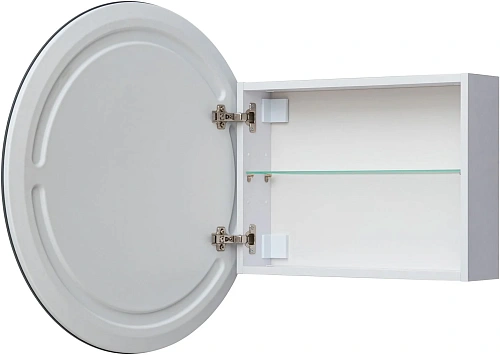 Зеркальный шкаф Aquanet Оптима 80 00344784 белый, с LED подсветкой Зеркальный шкаф Aquanet Оптима 80 00344784 белый, с LED подсветкой