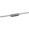 Картинка анонса товара «решетка для водоотводящего желоба hansgrohe raindrain flex, 70 см, укорачиваемая 56043800, шлифованн»