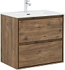 Тумба под раковину Aquanet Милан 70 дуб рустикальный 00336378 подвесная