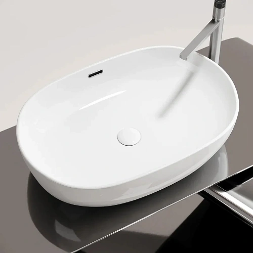 Раковина Ceramica Nova ELEMENT CN6064 белый накладная Раковина Ceramica Nova ELEMENT CN6064 белый накладная