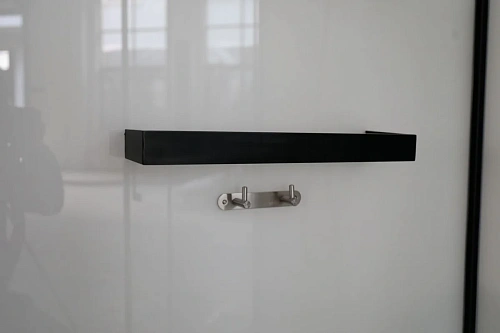 Душевая кабина Ceruttispa VIVA101B 100x100x215 профиль черный, стекло прозрачное Душевая кабина Ceruttispa VIVA101B 100x100x215 профиль черный, стекло прозрачное