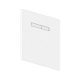 Стеклянная панель TECE TECElux 9650000 с механическим блоком управления, стекло белое, клавиши белые Стеклянная панель TECE TECElux 9650000 с механическим блоком управления, стекло белое, клавиши белые