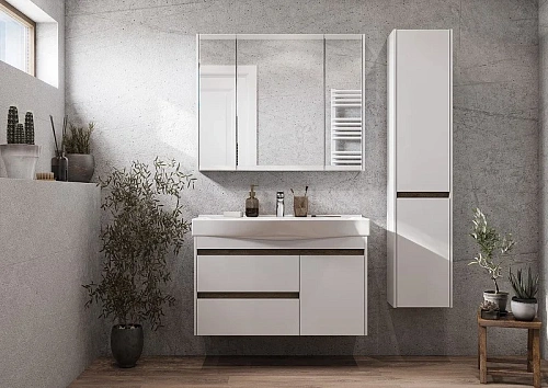 Тумба под раковину Aquaton Нортон 100 белая 1A249001NT010 Тумба под раковину Aquaton Нортон 100 белая 1A249001NT010