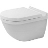 Картинка анонса товара «унитаз подвесной duravit starck 3 22250900000 36 см белый»