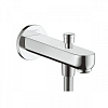 Картинка анонса товара «излив hansgrohe 15,2 см с переключателем на душ 31417000, хром»
