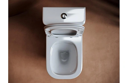 Чаша напольного унитаза Ceramica Nova ALFA Rimless CN9002-B белый с сиденьем Чаша напольного унитаза Ceramica Nova ALFA Rimless CN9002-B белый с сиденьем