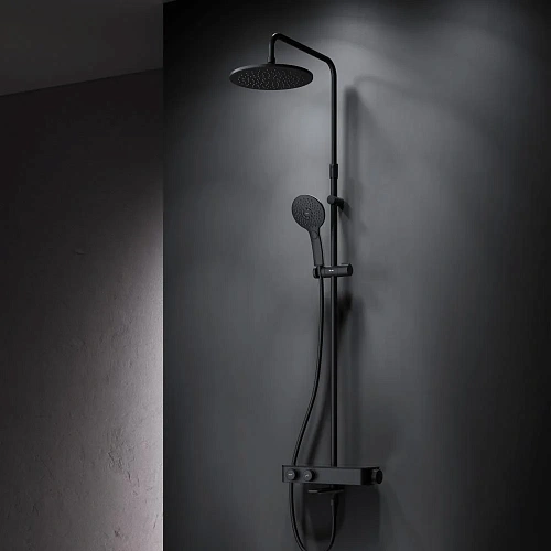 Душевая система AM.PM Inspire V2.0 F0750A522 с термостатом, верхний душ d 250 Душевая система AM.PM Inspire V2.0 F0750A522 с термостатом, верхний душ d 250