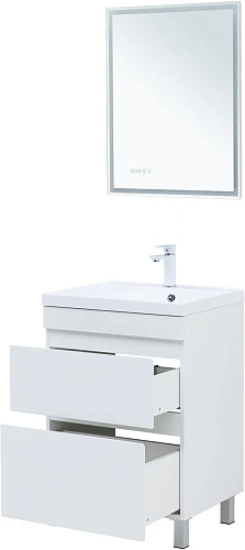 Тумба под раковину Aquanet Нота New 60 00344141 белый глянец Тумба под раковину Aquanet Нота New 60 00344141 белый глянец