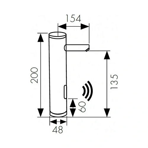 Смеситель для раковины Kaiser Sensor 38511 Смеситель для раковины Kaiser Sensor 38511