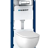 Комплект инсталляции с подвесным унитазом GEBERIT Acanto 500.128.21.A Комплект инсталляции с подвесным унитазом GEBERIT Acanto 500.128.21.A