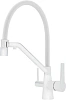 Смеситель для кухни Raglo R80.62.08 с гибким изливом с подключением к фильтру, белый Смеситель для кухни Raglo R80.62.08 с гибким изливом с подключением к фильтру, белый