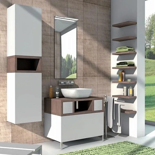 Полка Aquaton Интегро орех 1A139903INH30 Полка Aquaton Интегро орех 1A139903INH30