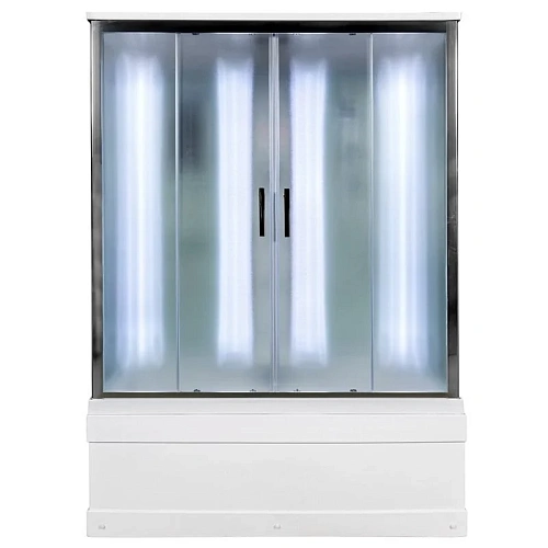 Душевая кабина Dto EM4515 LED (EM4515LED+GM) 150x85 см с гидромассажем Душевая кабина Dto EM4515 LED (EM4515LED+GM) 150x85 см с гидромассажем