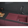Кухонная мойка Paulmark EXTENSIO 99 PM989950-ME, MERLOT, 990х500 мм Кухонная мойка Paulmark EXTENSIO 99 PM989950-ME, MERLOT, 990х500 мм
