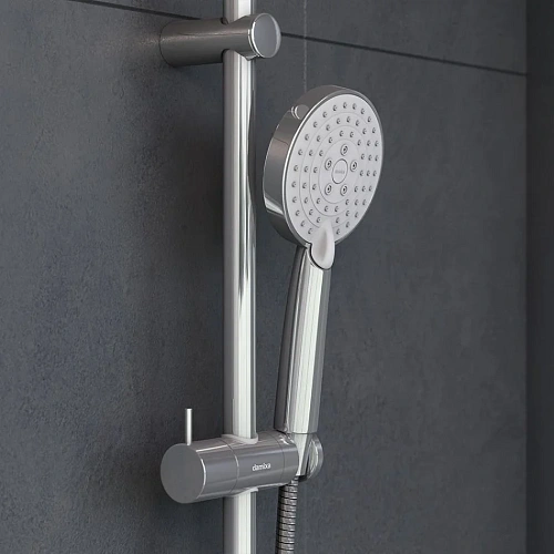 Душевой гарнитур Damixa Origin One 918100000 верхний душ d100 мм Душевой гарнитур Damixa Origin One 918100000 верхний душ d100 мм