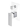 Картинка анонса товара «смеситель для душа omnires parma pm7435crb (хром/белый) скрытого монтажа»