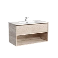 Тумба под раковину Sancos Marmi 1.0 MR1.090EG 890х445х520 дуб галифакс натуральный, подвесная Тумба под раковину Sancos Marmi 1.0 MR1.090EG 890х445х520 дуб галифакс натуральный, подвесная