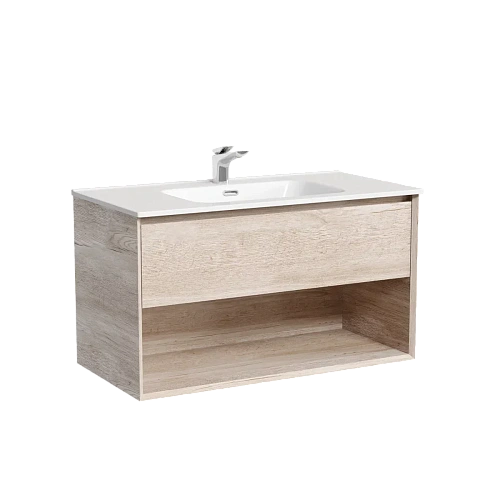 Тумба под раковину Sancos Marmi 1.0 MR1.090EG 890х445х520 дуб галифакс натуральный, подвесная Тумба под раковину Sancos Marmi 1.0 MR1.090EG 890х445х520 дуб галифакс натуральный, подвесная