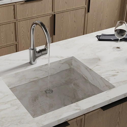 Смеситель для кухни WasserKRAFT Lippe 4507 хром Смеситель для кухни WasserKRAFT Lippe 4507 хром