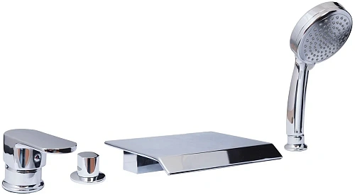 Смеситель на борт ванны Boheme AquaDesign Cubica 494 Смеситель на борт ванны Boheme AquaDesign Cubica 494