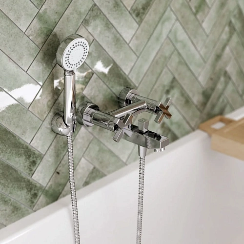 Смеситель для ванны WasserKRAFT Weser 7801 хром Смеситель для ванны WasserKRAFT Weser 7801 хром