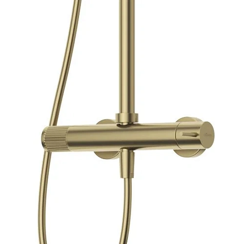 Душевая система CEZARES LEAF-CDA-25-L-SR телескопическая, с верхним и ручным душем, диаметр 250 мм , Sunrise Душевая система CEZARES LEAF-CDA-25-L-SR телескопическая, с верхним и ручным душем, диаметр 250 мм , Sunrise