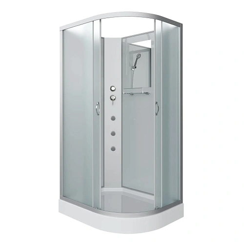 Душевая кабина Niagara Classic NG-3312-14LBKG (1200х800х2000) низкий поддон (13см) стекло матовое 33121423LBKG Душевая кабина Niagara Classic NG-3312-14LBKG (1200х800х2000) низкий поддон (13см) стекло матовое 33121423LBKG