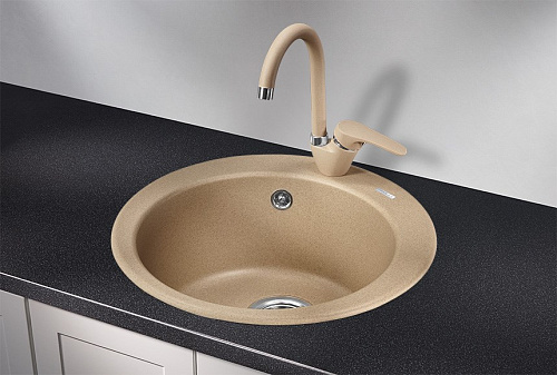 Кухонная мойка Granula 4801, ПЕСОК, кварц 475 Кухонная мойка Granula 4801, ПЕСОК, кварц 475