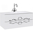 Тумба под раковину Aqwella Clarberg Due amanti 120 DUE0112W подвесная, белая, 1200х475х510 мм Тумба под раковину Aqwella Clarberg Due amanti 120 DUE0112W подвесная, белая, 1200х475х510 мм