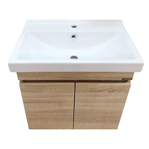 Тумба раковина Comforty Тромсе-60 00004142217 дуб сонома раковина Fest 60 F01 Тумба раковина Comforty Тромсе-60 00004142217 дуб сонома раковина Fest 60 F01