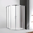 Душевой уголок CEZARES MOLVENO-R-22-100+20-P-Cr 120x120см стекло рифленое, профиль хром Душевой уголок CEZARES MOLVENO-R-22-100+20-P-Cr 120x120см стекло рифленое, профиль хром