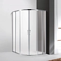 Душевой уголок CEZARES MOLVENO-R-22-80+20-P-Cr 100x100см стекло рифленое, профиль хром Душевой уголок CEZARES MOLVENO-R-22-80+20-P-Cr 100x100см стекло рифленое, профиль хром