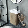 Тумба под раковину Sancos Mini MN35ECHR дуб чарльстон Тумба под раковину Sancos Mini MN35ECHR дуб чарльстон