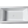 Ванна отдельностоящая ABBER AB9406-1.6 160x80 универсальная, белая акриловая Ванна отдельностоящая ABBER AB9406-1.6 160x80 универсальная, белая акриловая