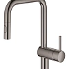 Смеситель для кухни GROHE Minta однорычажный с выдвижным изливом, темный графит (32322A02) Смеситель для кухни GROHE Minta однорычажный с выдвижным изливом, темный графит (32322A02)
