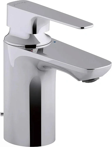 Смеситель для раковины Jacob Delafon Aleo+ E72312-CP с донным клапаном Смеситель для раковины Jacob Delafon Aleo+ E72312-CP с донным клапаном