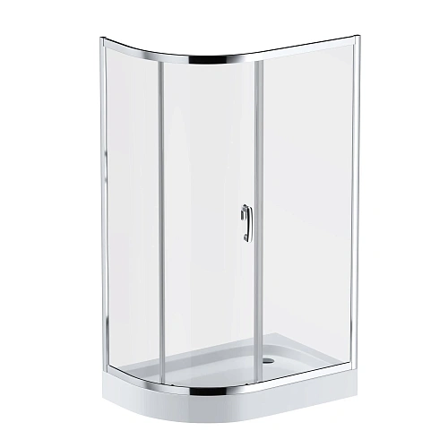 Душевой уголок AM.PM Like W83G-302U120CT Slide 120x80, стекло прозрачное, профиль хром Душевой уголок AM.PM Like W83G-302U120CT Slide 120x80, стекло прозрачное, профиль хром