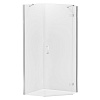 Картинка анонса товара «душевой уголок new trendy new azura l (r) 100x80x195 k-0561 (хром)»