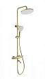 Душевая система Wonzon & Woghand с термостатом, брашированное золото (WW-B3031-A2-BG) Душевая система Wonzon & Woghand с термостатом, брашированное золото (WW-B3031-A2-BG)