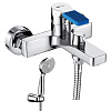 Картинка анонса товара «смеситель для ванны lemark aura lm0614c, хром»
