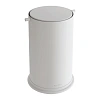 Ведро для мусора Boheme 10916-MW с вращающейся крышкой Matt White