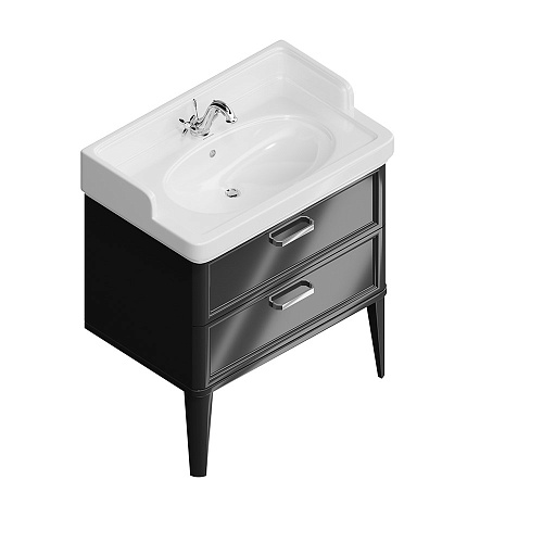 Тумба под раковину Kerama Marazzi Pompei PO.N.80.2\BLK Тумба под раковину Kerama Marazzi Pompei PO.N.80.2\BLK