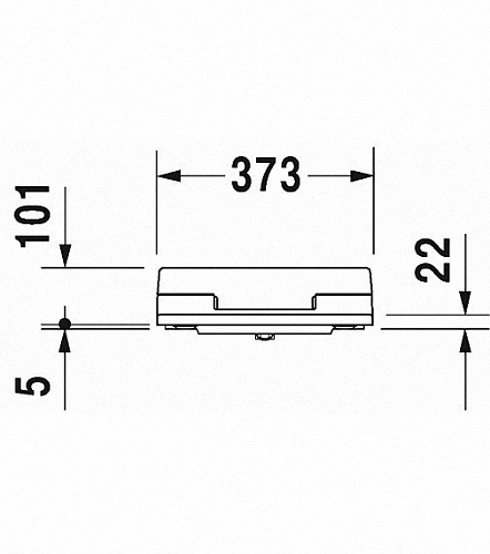 Крышка-биде для унитаза Duravit SensoWash® Slim 611000002000300 Крышка-биде для унитаза Duravit SensoWash® Slim 611000002000300