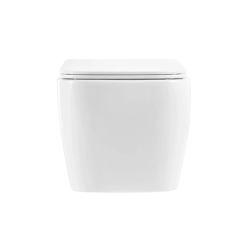 Унитаз подвесной BelBagno VENETO BB132CHR/BB132SC безободковый с сиденьем Унитаз подвесной BelBagno VENETO BB132CHR/BB132SC безободковый с сиденьем