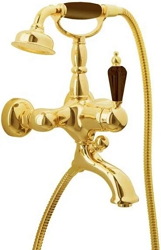 Смеситель для ванны Boheme Tradizionale Nero 253 с душевым гарнитуром Смеситель для ванны Boheme Tradizionale Nero 253 с душевым гарнитуром