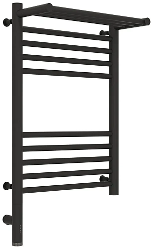 Полотенцесушитель электрический Сунержа Богема с полкой 3.0 600х400 / МЭМ левый 15-5806-6040 Темный Полотенцесушитель электрический Сунержа Богема с полкой 3.0 600х400 / МЭМ левый 15-5806-6040 Темный