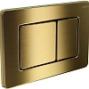 Клавиша смыва Aquatek KDI-0000041 (003G) нержавеющая сталь, цвет титановое золото матовое (клавиши квадрат) Клавиша смыва Aquatek KDI-0000041 (003G) нержавеющая сталь, цвет титановое золото матовое (клавиши квадрат)