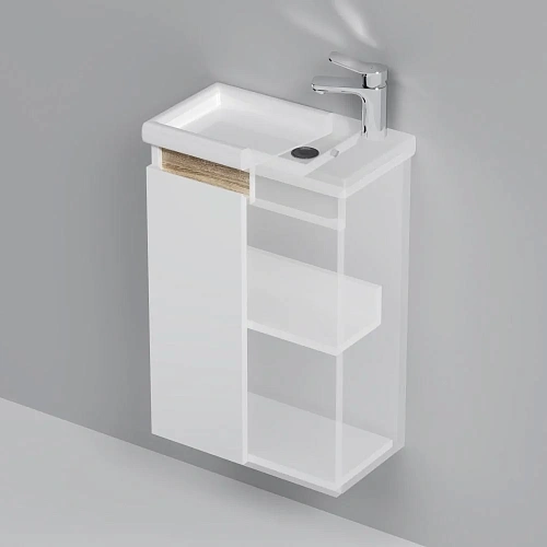Тумба под раковину AM.PM X-Joy M85AFHX0451WG подвесная, 45 см, белый Тумба под раковину AM.PM X-Joy M85AFHX0451WG подвесная, 45 см, белый