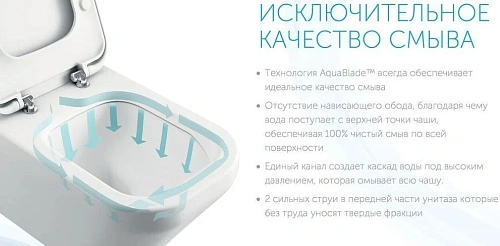 Комплект 4 в 1 Ideal Standard E212701 с подвесным унитазом CONNECT AquaBlade E047901, сиденьем CONNE Комплект 4 в 1 Ideal Standard E212701 с подвесным унитазом CONNECT AquaBlade E047901, сиденьем CONNE